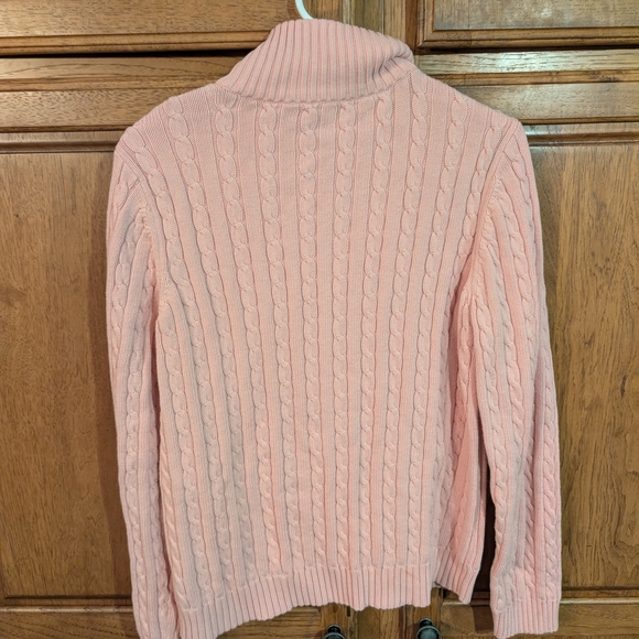 Ralph Lauren Pink Cable Knit Sweater - Picture 4 of 5